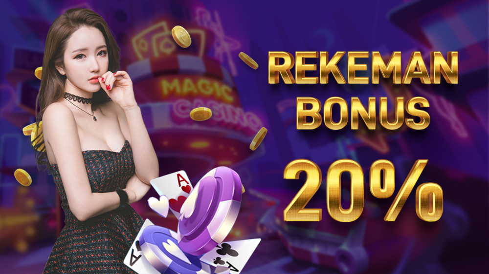Rekeman Bonus 20%