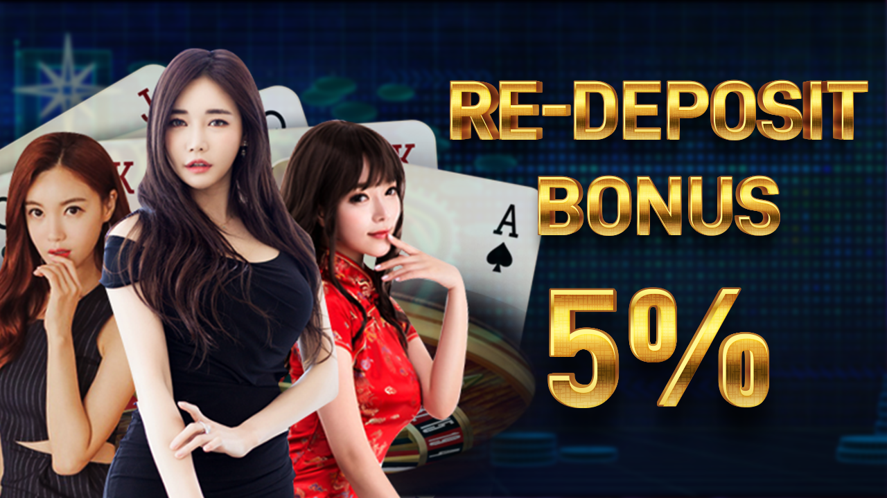 Re-Deposit Bonus 5%
